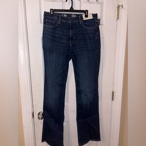 a.n.a Dark Blue Straight Leg Jeans